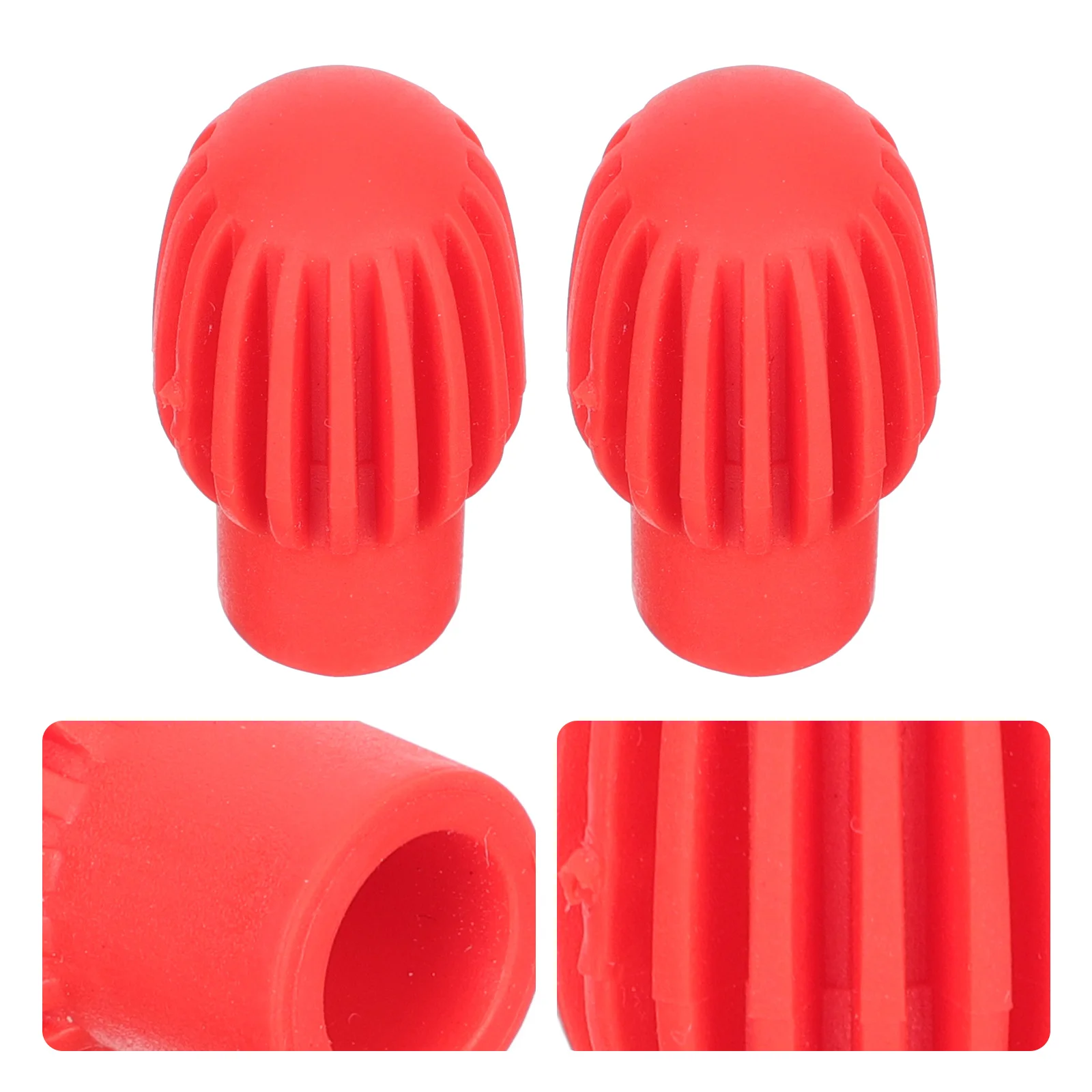 

2Pcs Silicone Covers for Drumstick Weak Sound Effect Ideal for Night Practice Compact Drumstick Fittings Percussion Supplies