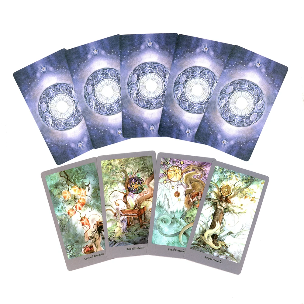 12×7CM cards.Shadowscapes Divination Tarot with Guide Book Tarot Unique Indie Tarot Deck for Beginne Tarot Deck for Beginne