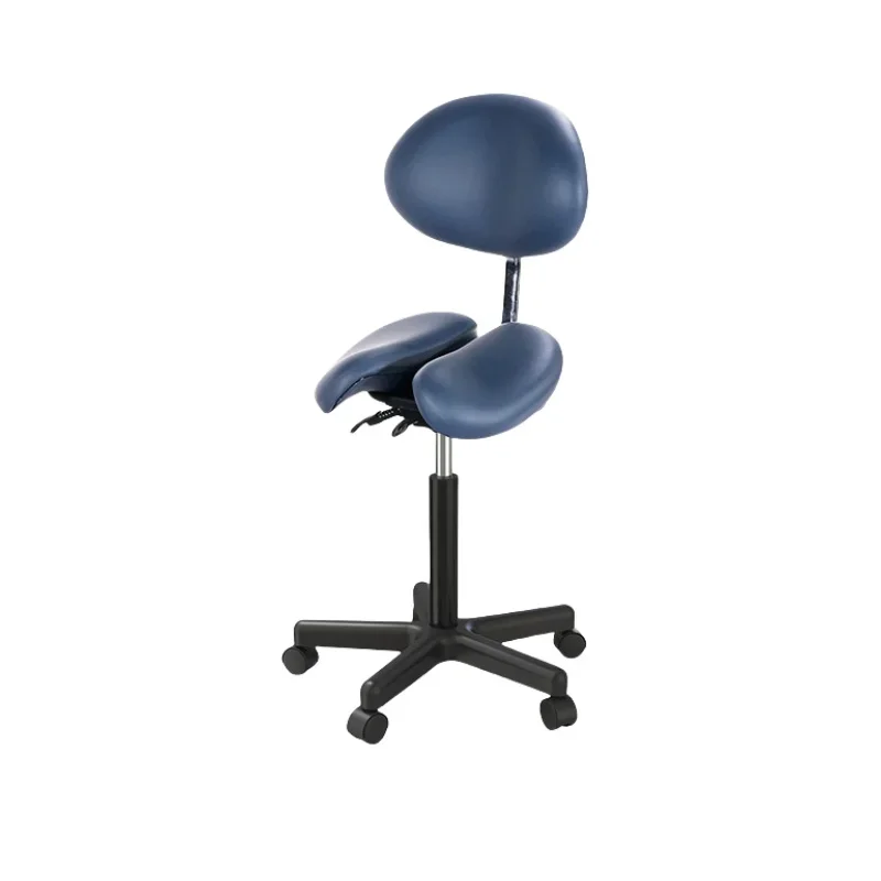 Ergonomic Design Dental Chairs Lifting 360° Swivel Computer Chair Dentist's Horse Riding Chair Adjustable Cozy Sitting Posture