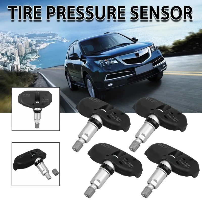 1Set 06421-S3V-A04 Tire Pressure Monitoring System 315MHZ TPMS Sensor Parts For Honda MDX RL TL Odyssey Ridgeline 06421S3VA04