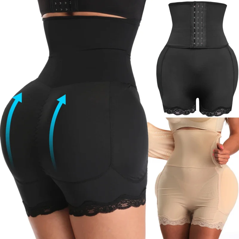 

Women hip pads panties butt lifter body shapewear butt enhancer sexy hip shapers high waist fake ass control shorts sheath