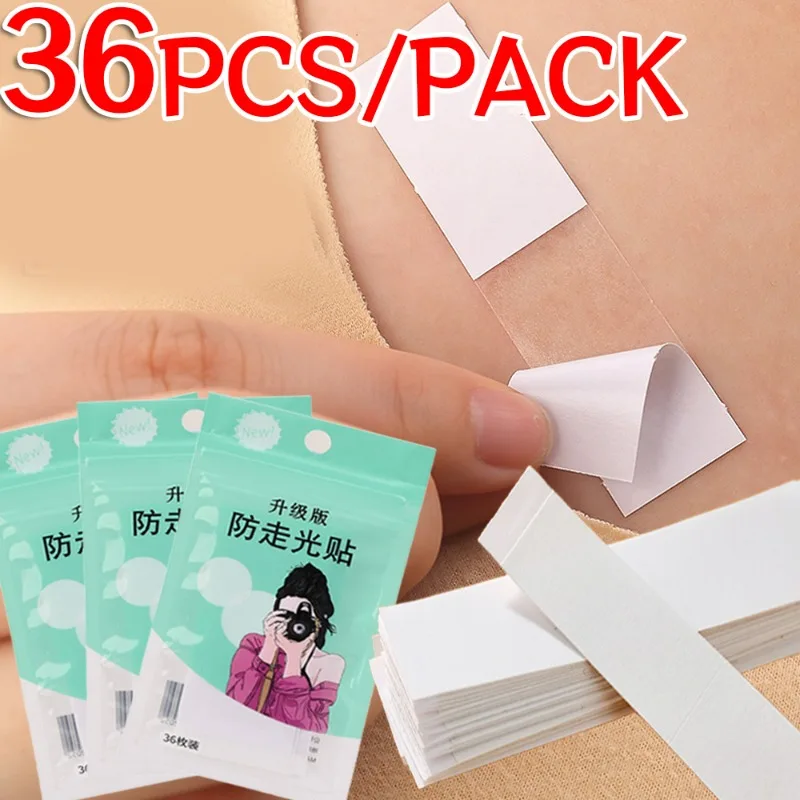 

Anti-naked Double-sided Tape for Women Waterproof Invisible Transparent Chest Patch Anti-slip Safe Strip Clear Lingerie Tape