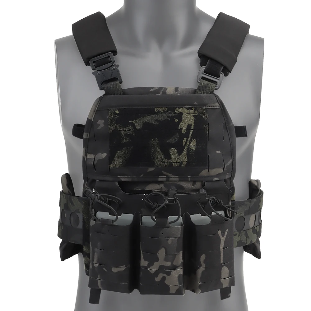 Tactical  V5 PC Quick Detach Vest Plate Carrier  Cummerbund Adjustable Shoulder Strap Front Mag Insert Pouch Hunting Vest