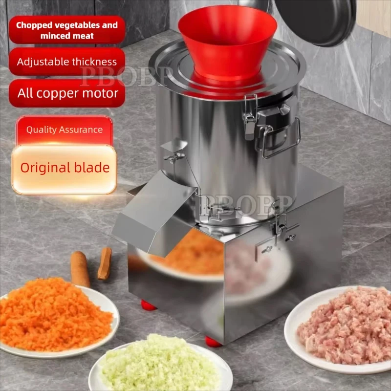 Electric Meat Grinders 304 Stainless Steel Food Crusher Multifunctional Vegetable Slicer Chopper Mincer Baby Food Processor view 3