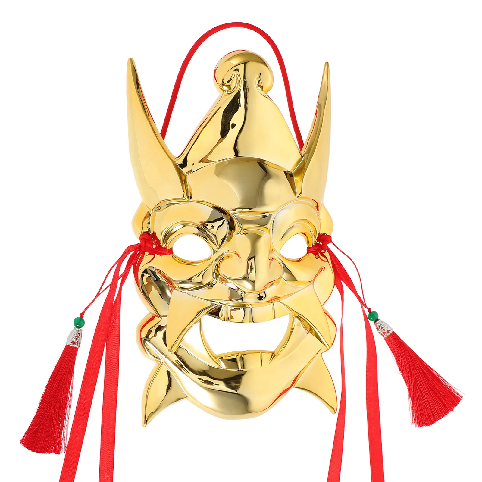 

Handpainted Theater Mask Unique Costume Accessory For Halloween Carnival Cosplay Party Masquerade Decor Masquerade Mask