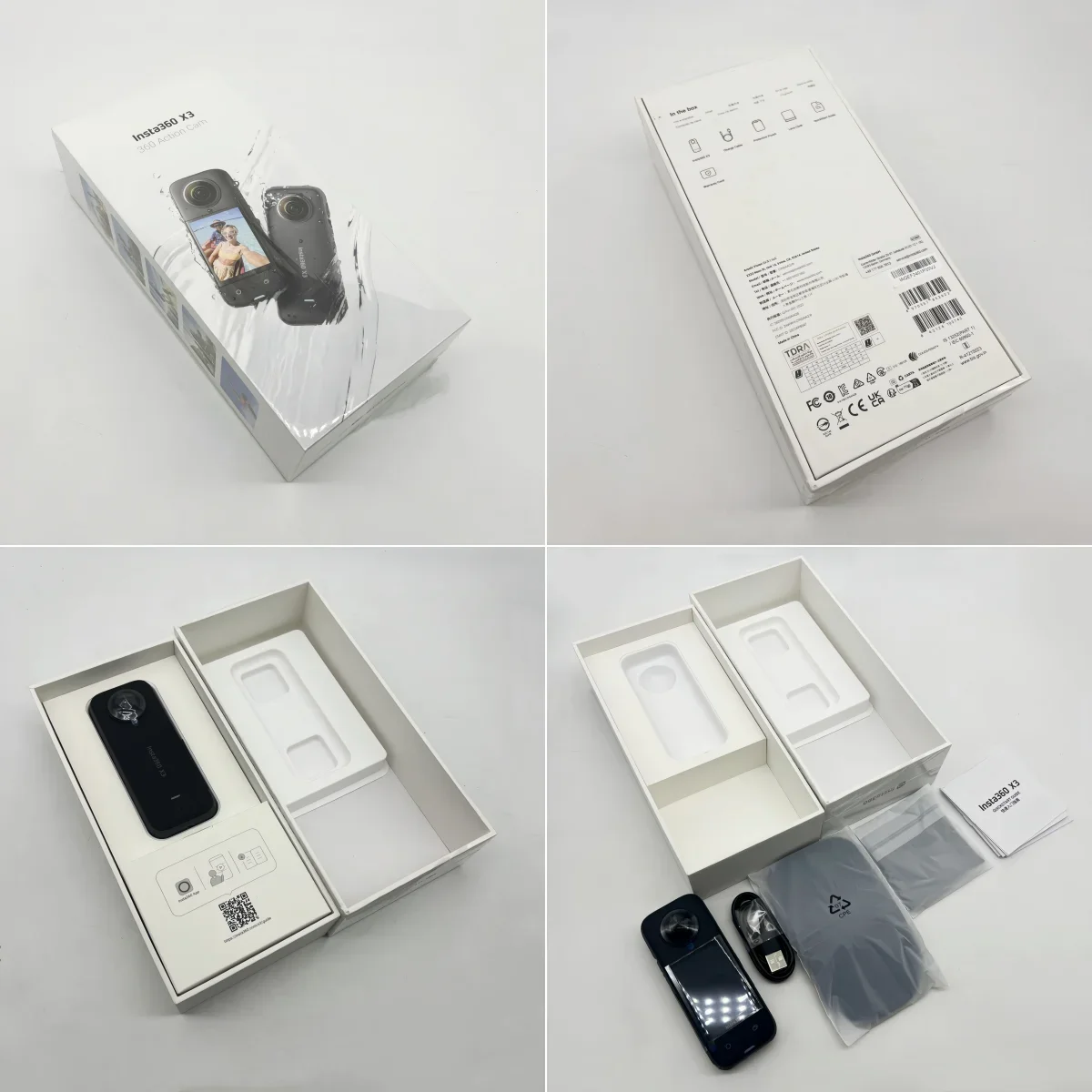 تسليم عتبة الباب لكاميرا الحركة Insta 360 X3 5.7K فيديو 10 متر مثبت تدفق مقاوم للماء كاميرا Insta 360 One X3 #2