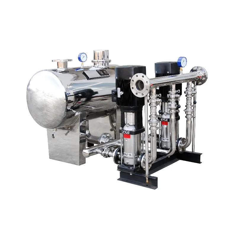 Tap Water Supply Unit with Constant Pressure Frequency Conversion No Negative Pressure - Water Supply Equipment