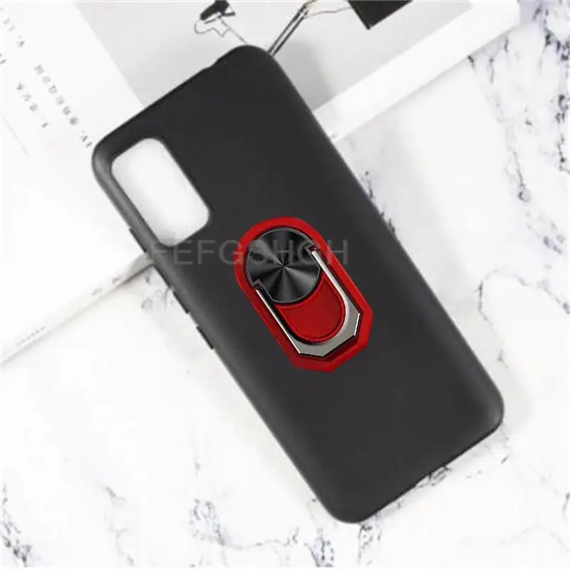 For Wiko Power U10 TPU Cover Back Cover Finger Ring Soft TPU Silicone Case For Wiko Power U20 U30 U10 U 10 Phone Cover