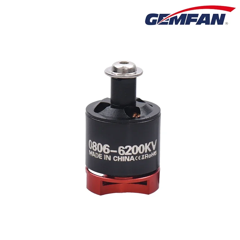 

Gemfan 0806 6200KV Brushless Motor 2S LIPO for RC FPV Freestyle 2inch Micro Drones DIY Parts 2035BN