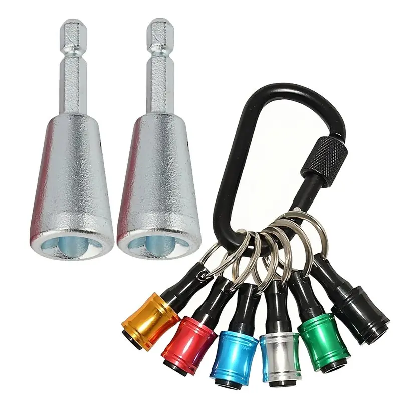 DTA4-Quick Wire Twister Tool 1/4 Inch Hex Shank For Drill, Cable Wire Twisting Connector For Electricians