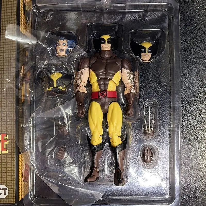 

2025 Hot Ct Toys Wolverine Mafex 138 Brown Figure 096 Blue Comic Ver Yellow X-Men Anime Action Figure Figurine Custom Gifts Toy