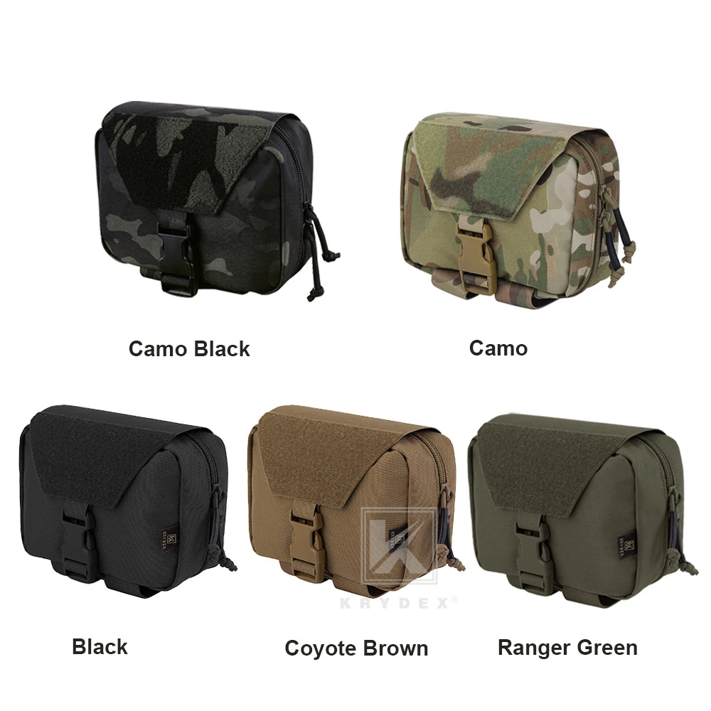 KRYDEX Tactical Tear Off Rip Away IFAK Pouch First Aid Medical Pouch MOLLE EMT Holder  Outdoor Trauma Kit Survival Bag view 6