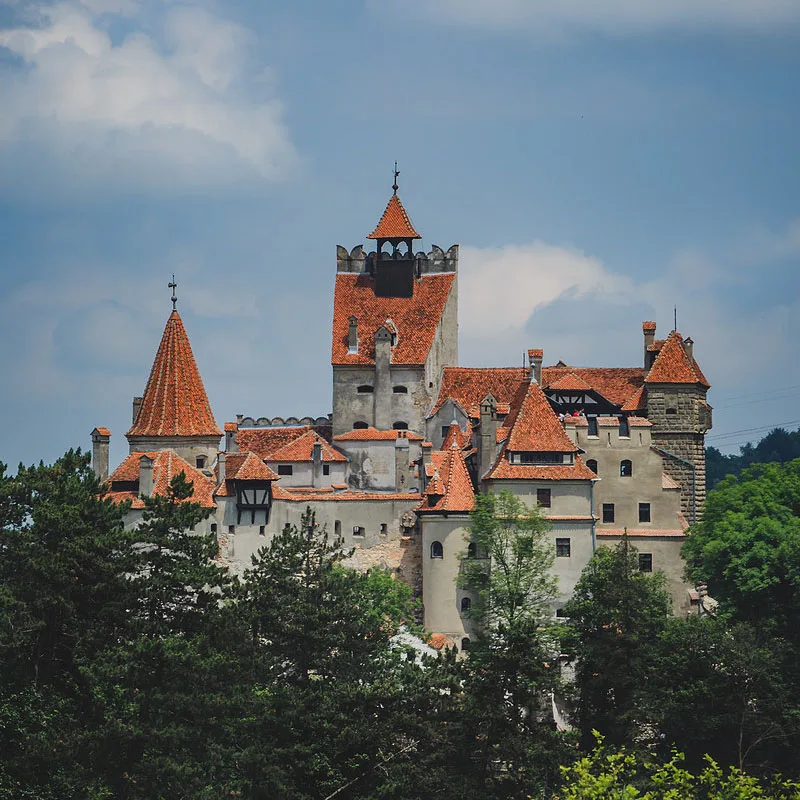 Bran Castle Dracula Romania Famous Build 3D EPS Paper Puzzle Building Model Toy World\'s Great Architecture Boy Girl Travel Gift