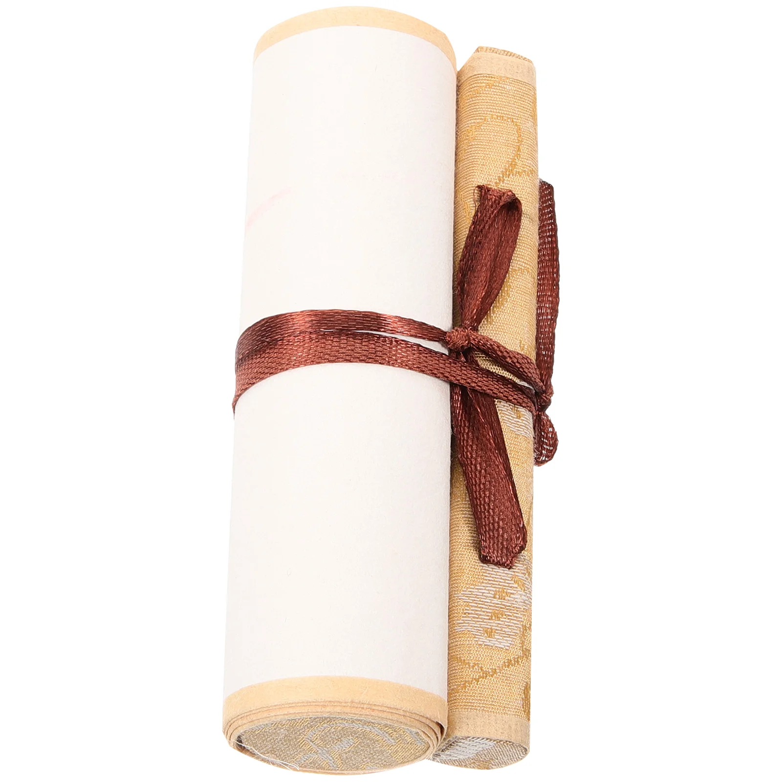 

Retro Hanging Painting Blank Scroll Semi Cooked Xuan Paper Water Absorbing Calligraphy Ink Wall Decoration Craft Supply