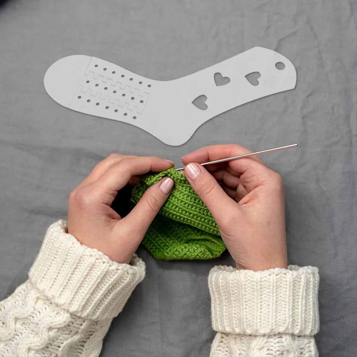 

Power Tool Sets 2PCS Sock Blockers for Knitting, Acrylic Adjustable Sock Model Woven Socks Template Stocking Display Mold