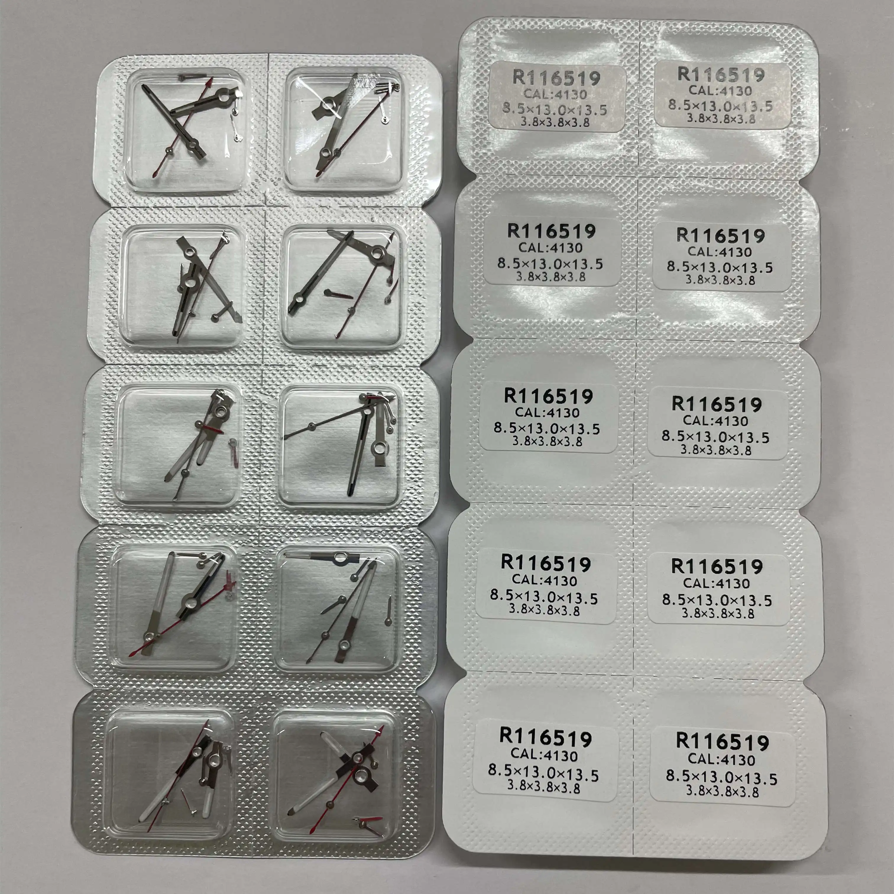 R116520 six-pin luminous hand, suitable for 4130 movement