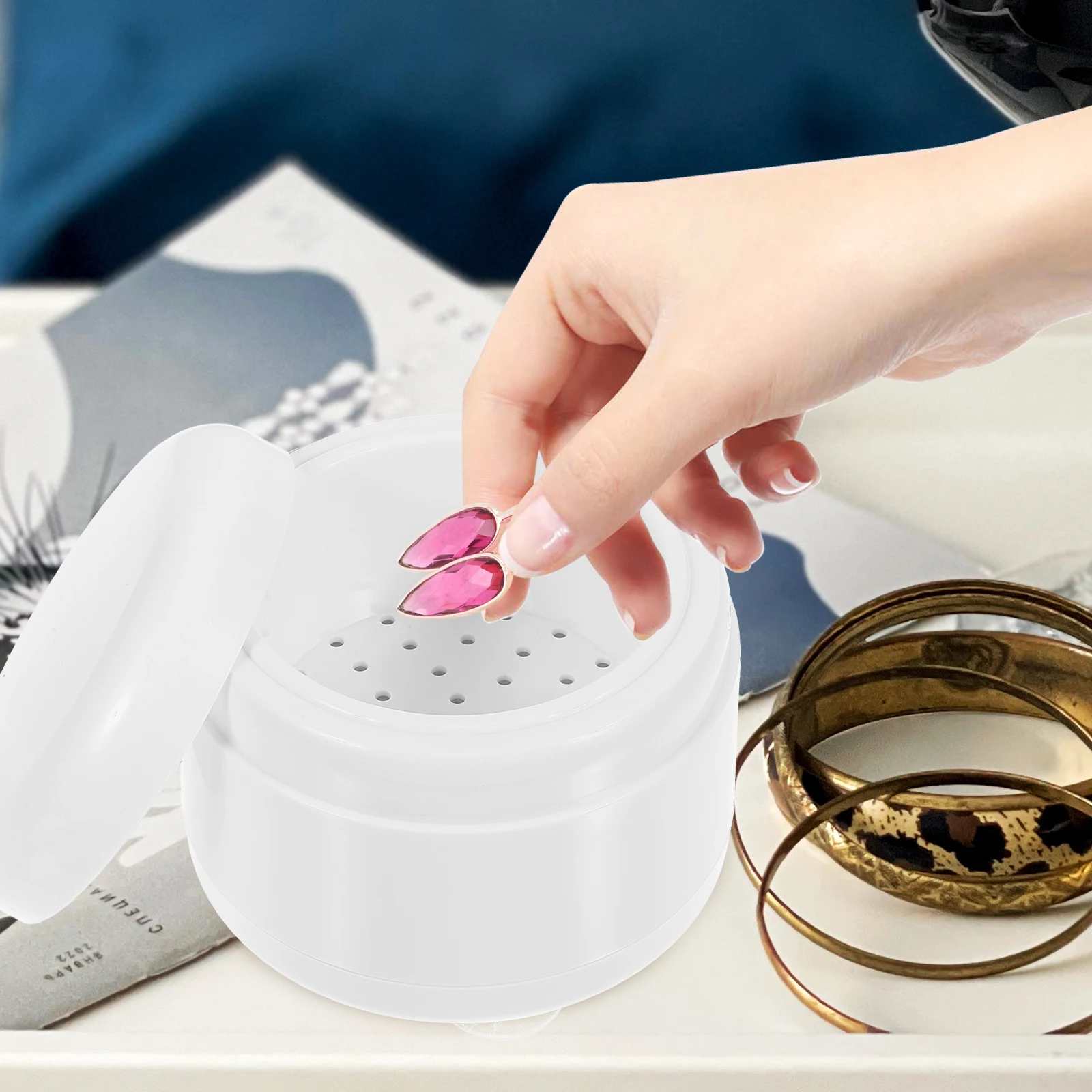 

Jewelry Washing Machine Eyeglass Ring Cleaning Kit Diamond Silver Rings Glasses Cleaner Earring Gold Low Noise