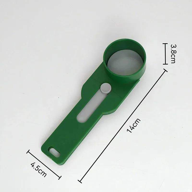 لا تسرب قياس ملعقة متعددة الأغراض الإبداعية قياس قمع خالية من الفوضى انزلاق ملعقة للطبخ الخبز المشروبات ملعقة #5