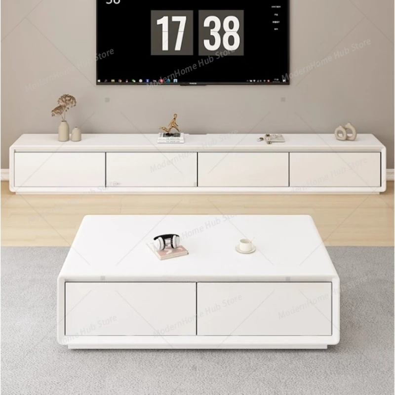 

Скандинавский журнальный столик-трансформер для гостиной, напольная тумба под телевизор, мебель для дома, современный ТВ-стенд из массива дерева