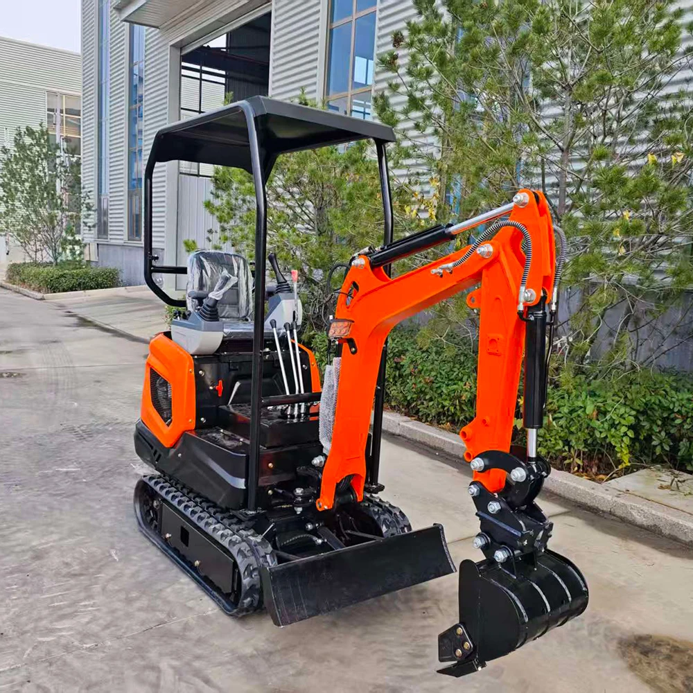 Compact 1.2T Customized Mini Digger | Perfect for Urban & Narrow Spaces | Personalize Size/Bucket | Low Noise, CE Certified.