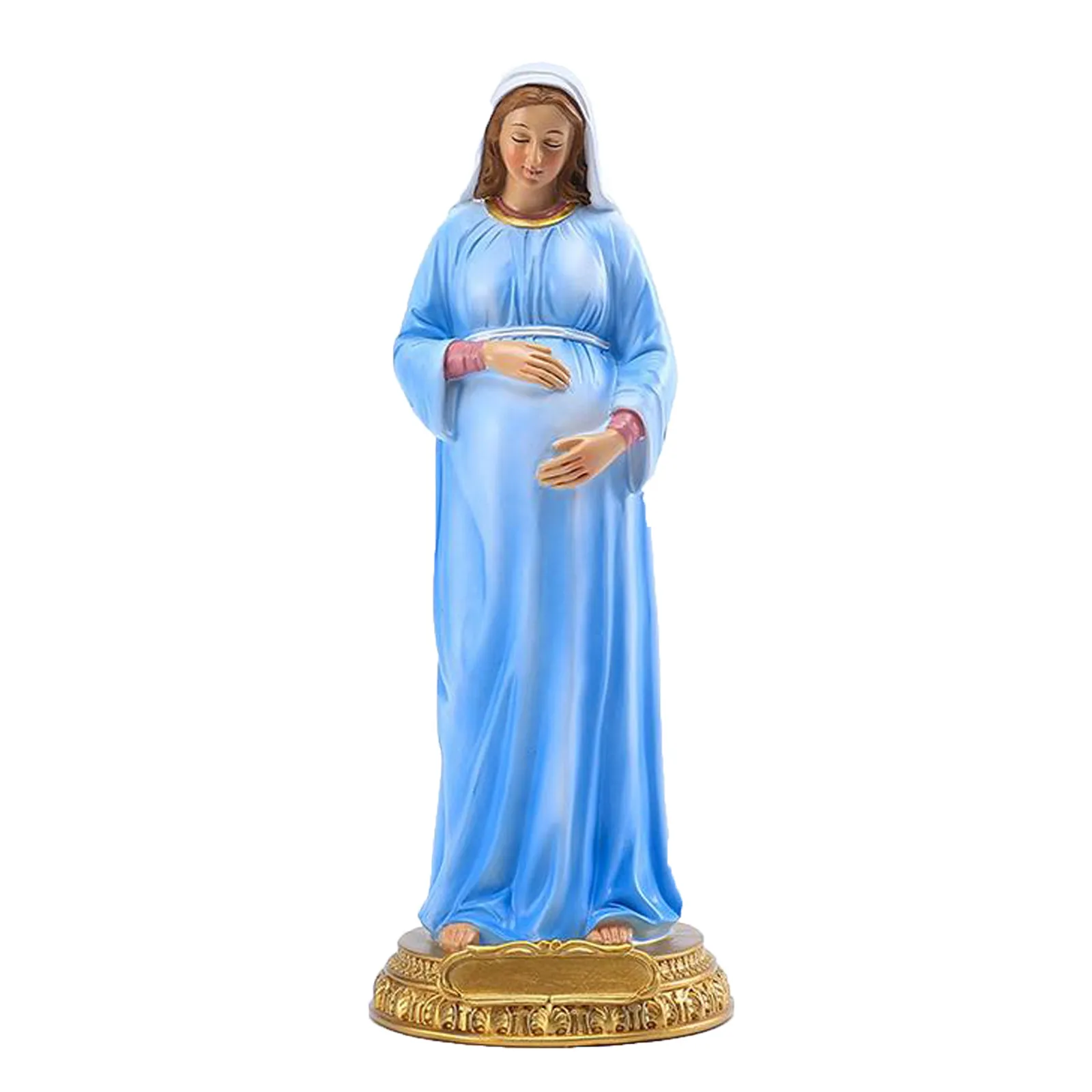 Virgin Mary Statue, Mother of God Pregnant Mary Statue, Expectant Mother Mary Statue,8.4