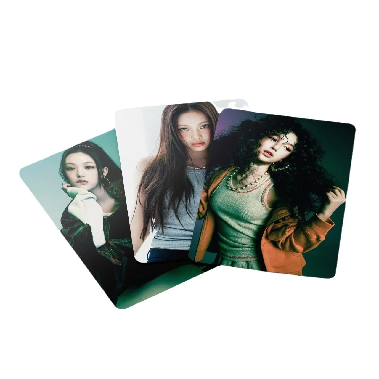 스팟 공급 55 개/대 새로운 Kpop 청바지 얼마나 달콤한 사진 앨범 클럽 관심 Lomo 카드 고품질 HD 청바지 Photocards Bubble Gum