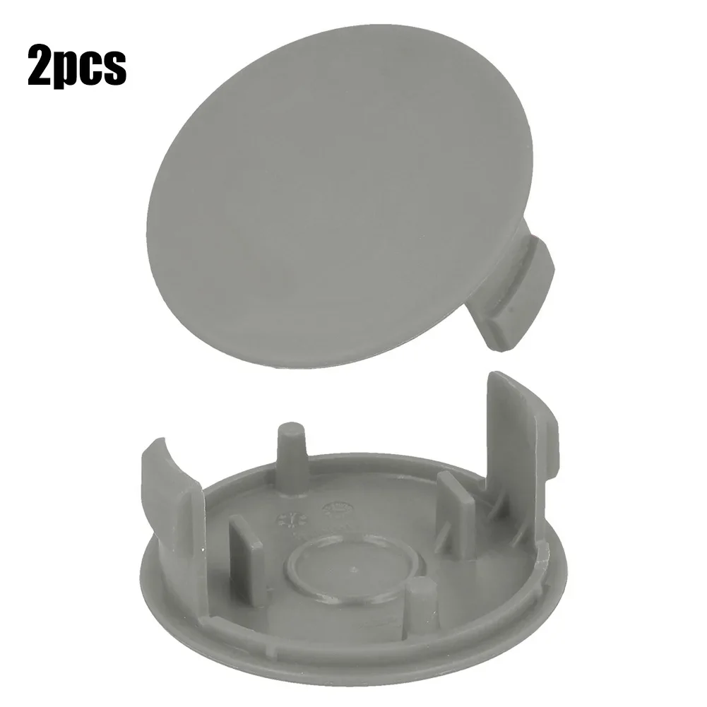 Cubierta de tapa de carrete para desbrozadora Bosch AFS 23-37, piezas de herramientas de repuesto de plástico para jardín, 2 piezas, F016F05384
