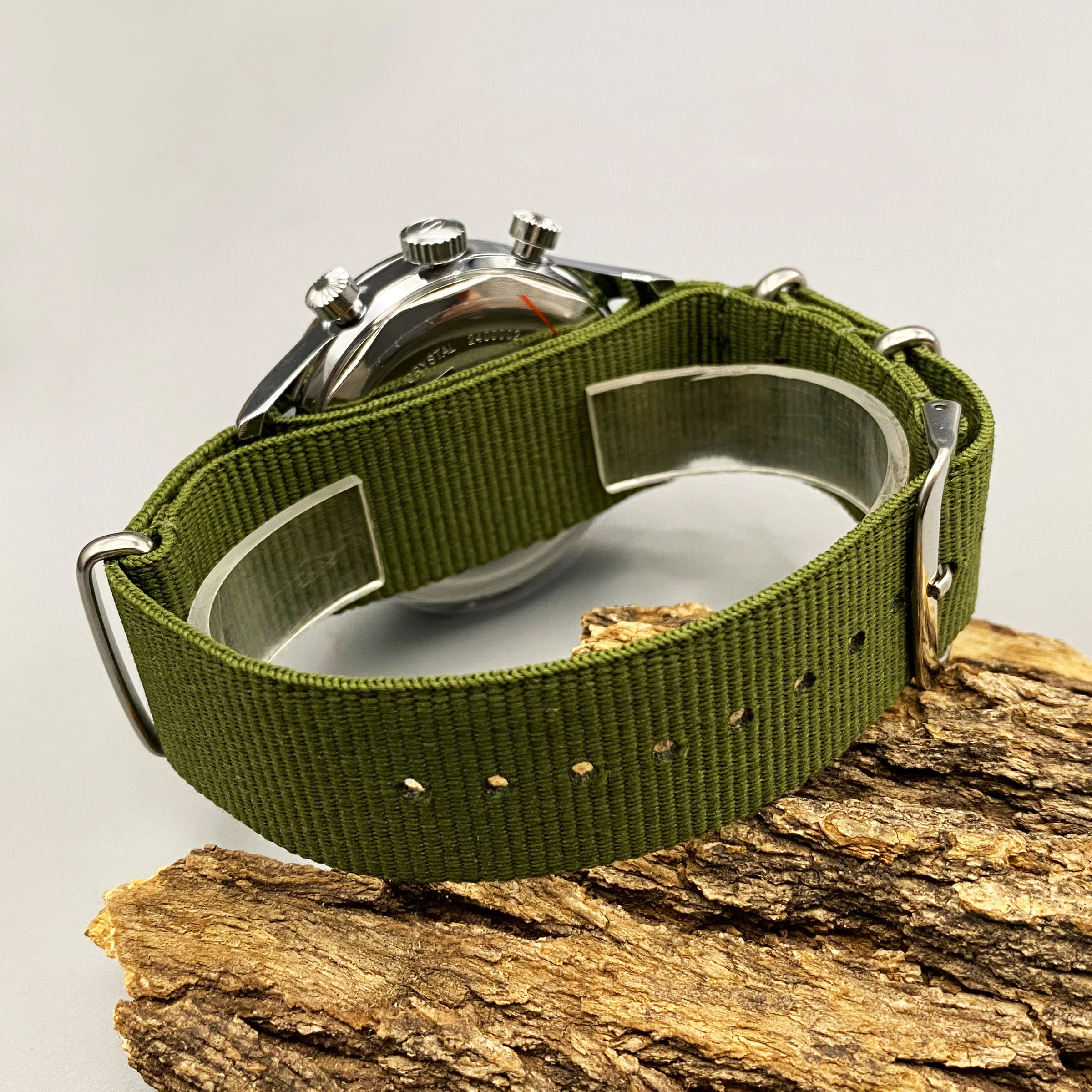 Jam Tangan Pria Bisnis Klasik Tianjin 1963 Pilot Watch 42mm Tahan Air Retro Quartz Chronograph Tribute Watch