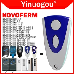 NOVOFERM NOVOTRON 502 504 512 522 524 リモコンガレージドアオープナー 433MHz ローリングコード NOVOFERM ガレージドアリモコン