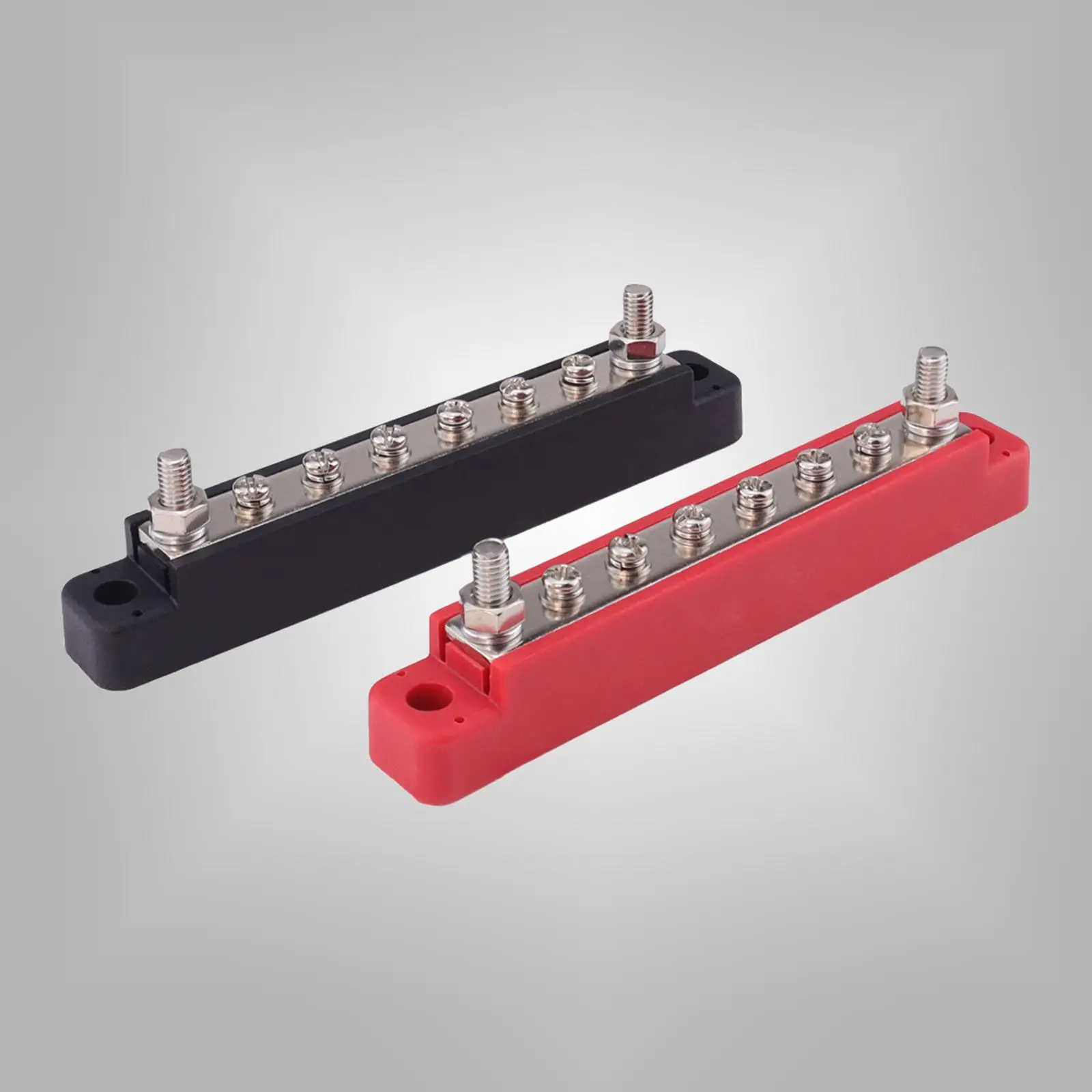 2x Stromverteilerblock-Ersatz, langlebig, einfach zu installierender Anschlussbolzen für Solarbedräge, Boot, Marine, Gebrauch, Yachten, Wohnmobil