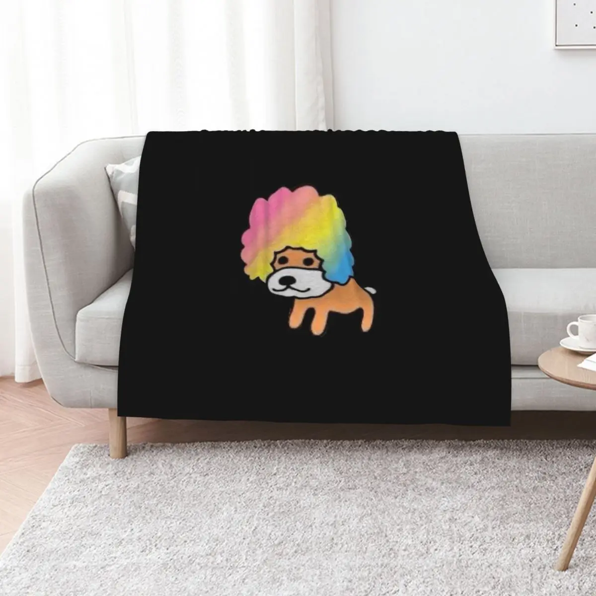 

Afro Ken Inspired Graphic Throw Blanket Furrys Luxury St Sofa For Baby Blankets