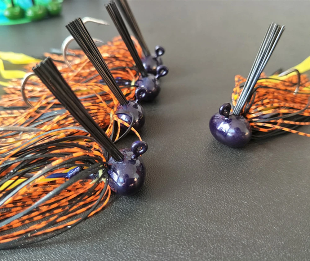 Elllv Multiple Colors Silicone Skirt Legs DIY Material for Saltwater Fishing Jig Head Lure Spinner Buzzbait Soft Skirt - view 2