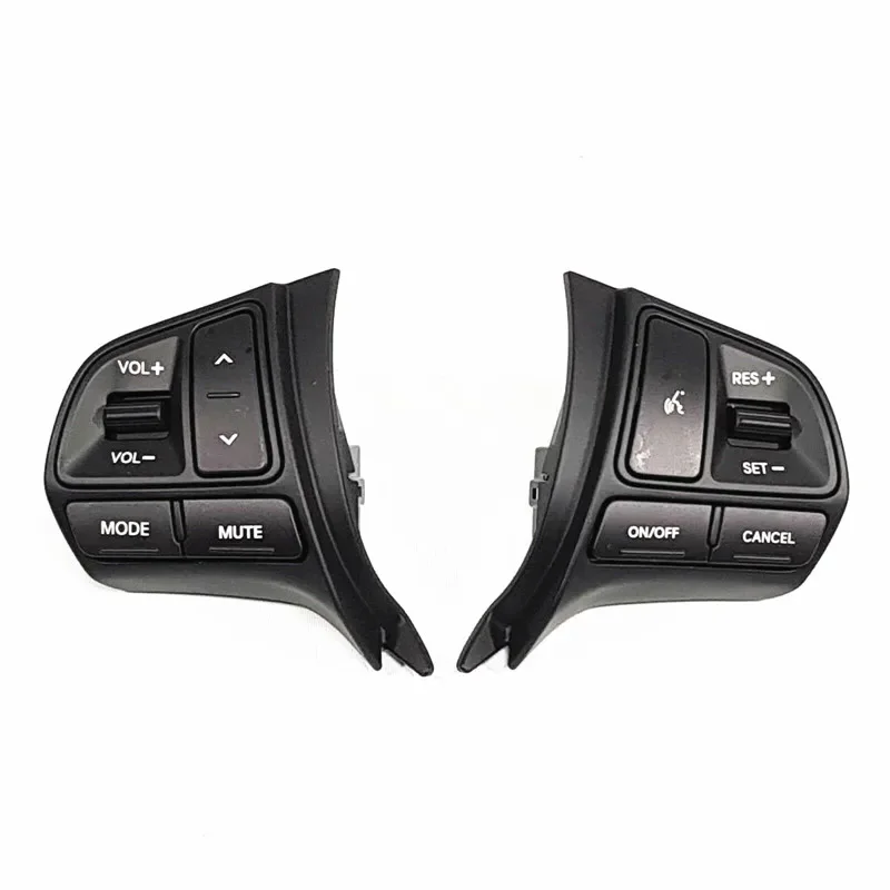 Steering Wheel Multi-function Remote Control Switch, Left and Right Buttons, Volume Cruise Control Button Assembly view 3