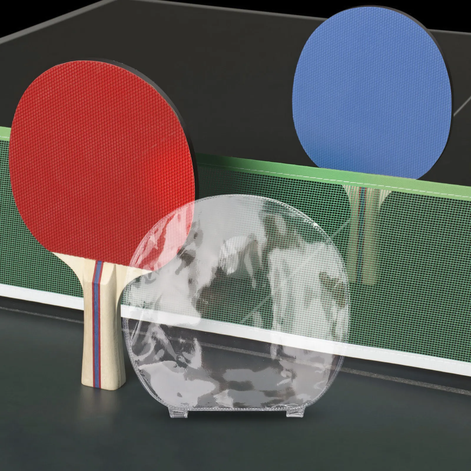 

5Pcs Table Tennis Protective Film Thick Adhesive Transparent Racket Guard Professional Paddle Film Supply Racket Guard