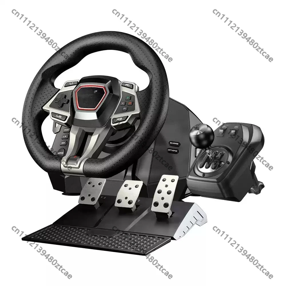 Force Feedback Racing Simulator Steering Wheel Professional Driving Game Equipment For Game Consoles And Desktop PC
