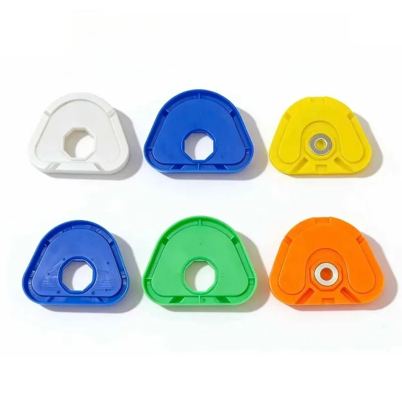 20/100Pcs Lab Plaster Model Base High Strength Magnetic Baseplate for Denture Processing Plant s
