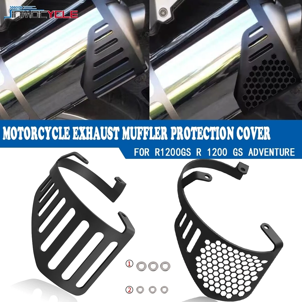 

GSA 1200 Motorcycle Exhaust Muffler Protection Cover For BMW R1200GS Adventure R 1200 GS ADV 2004-2013 2012 2011 2010 R1200 GS