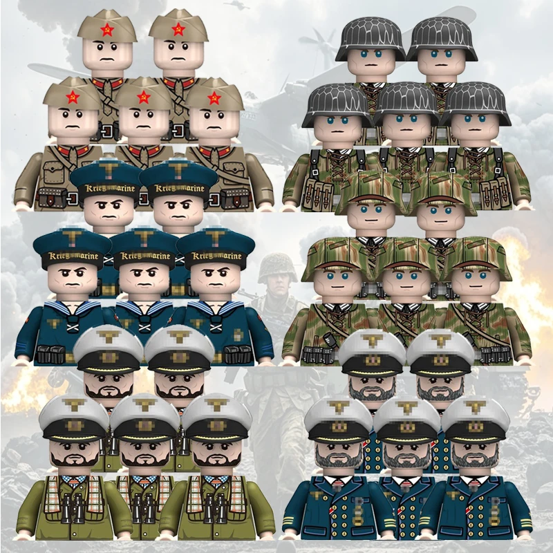 Kids Toys Under $20 - 5 szt. Minifigurki wojskowe z II