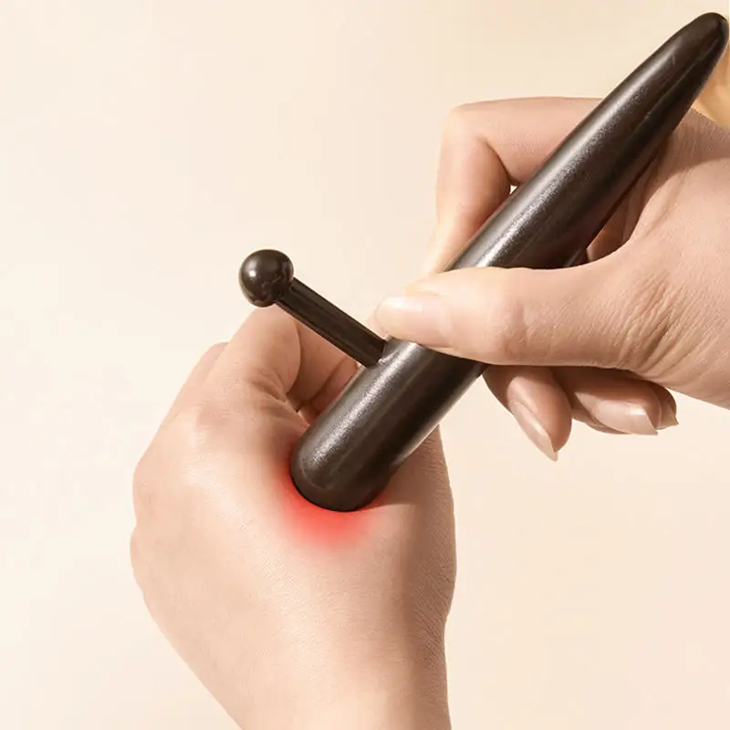 

Trigger Point Massager Tool Boost Metabolism Lymphatic Drainage Relaxes Muscles Wood Massage Tools