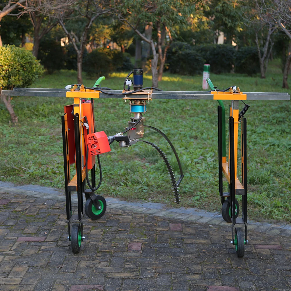 Hand push gantry trimmer Semi-automatic seedling ball trimmer Seedling trimmer