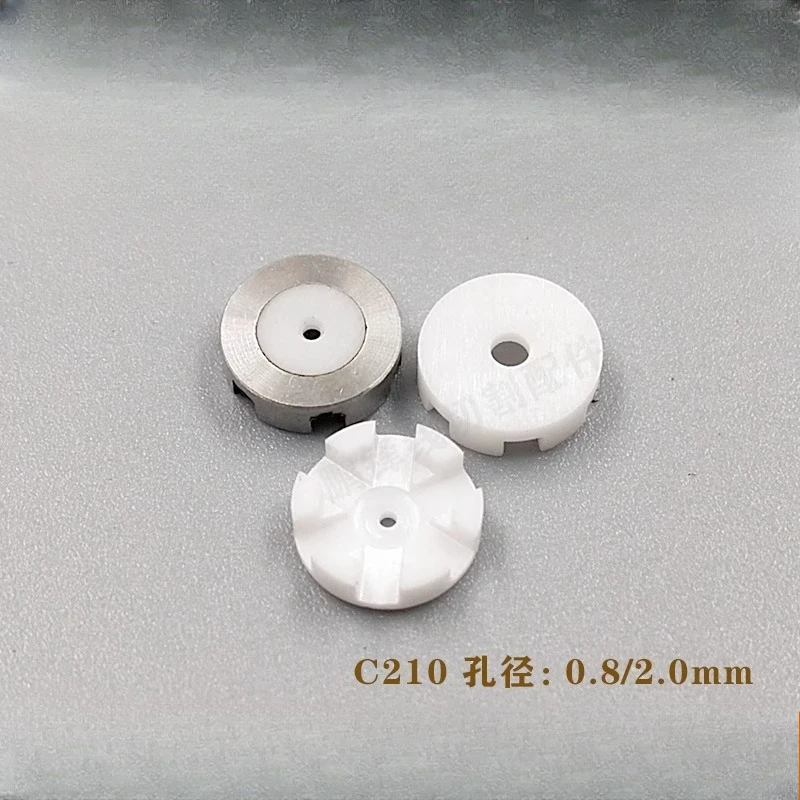 

For Charmilles C209 Threading Guide Nozzle 100431958 100431787 1.8/0.8mm Ceramic for Charmilles Wire EDM- LS Machine Spare Parts