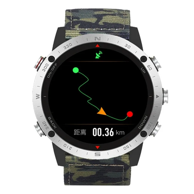 Sports Watch Heart Rate Running Swimming Altitude Air Pressure Compass Waterproof Fashion Men's Watch