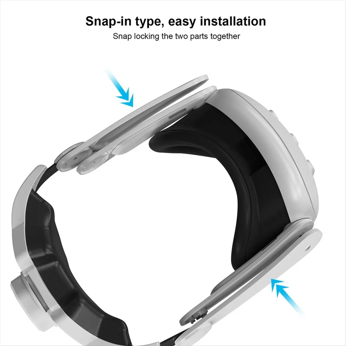 【Seasonal Sale】 Suitable for Meta Quest3 VR Glasses and Adjustable Headset Multi-Angle Adjustable Headset Gaming VR Mask