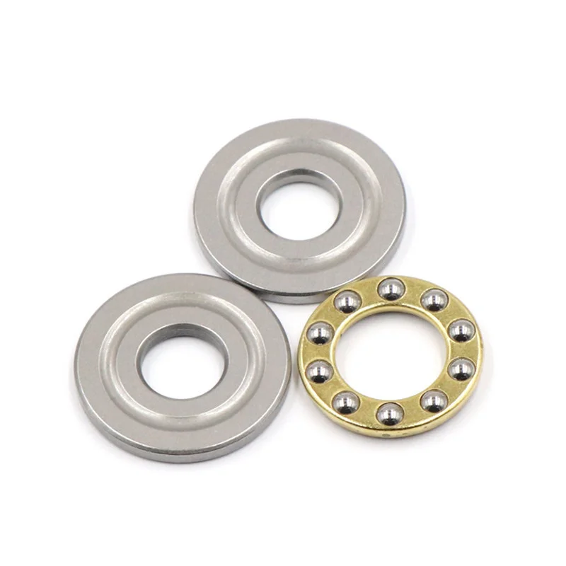 5PCS F2-6M F3-8M F5-10M F6-12M F8-16M F10-18M F12-21M F12-23M Mini 3-in-1 Plane Axial Ball Thrust Bearing