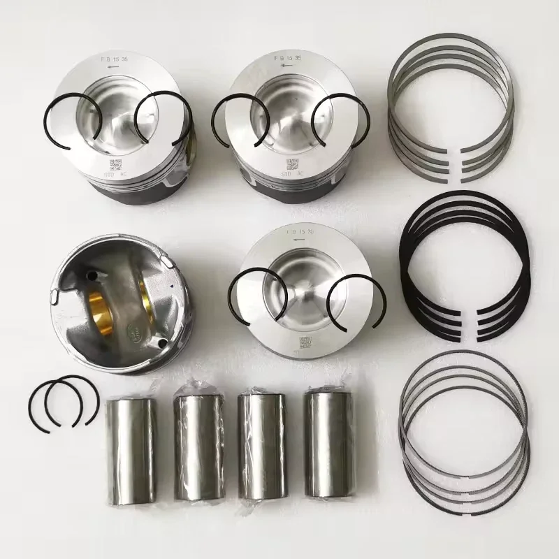 

4pcs Piston Kit for Land Rover AJ200D 2.0 Diesel Low Power 204DTD STD 0.50 Piston Pin 4cylinders 83mm LR873156 LR08320L