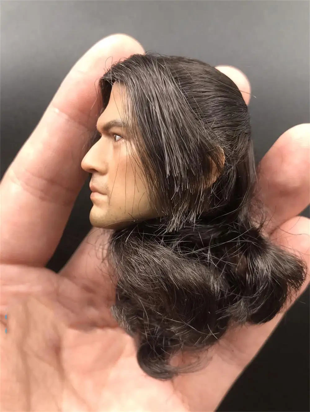 Big Sales 1/6 Male Jincheng Wu Head Carving Sculpture Hair Version 2.0 Majie Ghost Warrior Ancient Guard Model For 12inch Action