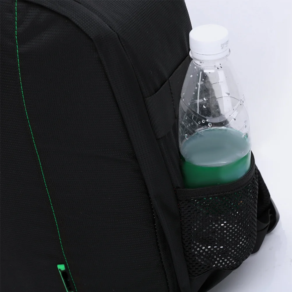 

Camera Backpack Waterproof Dslr Bag Nylon Padded Straps Rain Cover Dual Zipper Adjustable Dividers Mesh Pockets Breathable