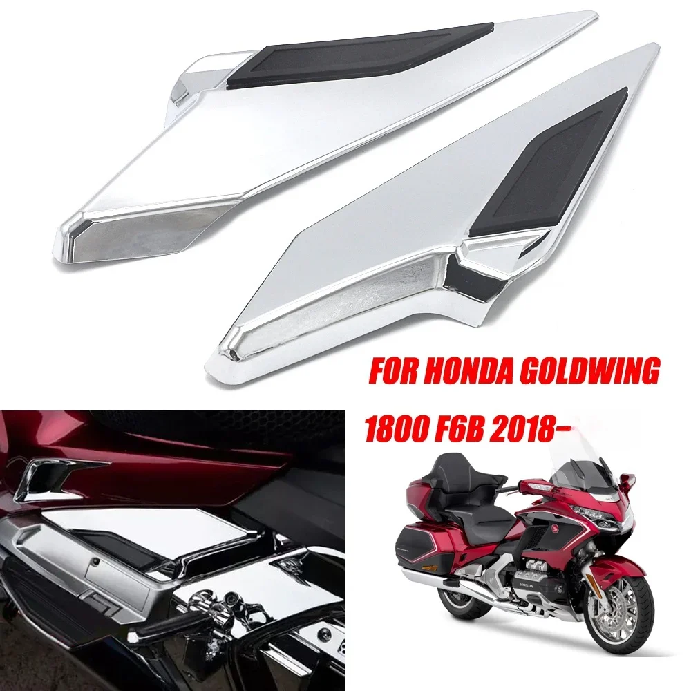 

Боковые обтекатели мотоцикла, декоративные накладки для Honda Goldwing 1800 GL1800, хромированные аксессуары GL1800, детали мотоцикла 2018-