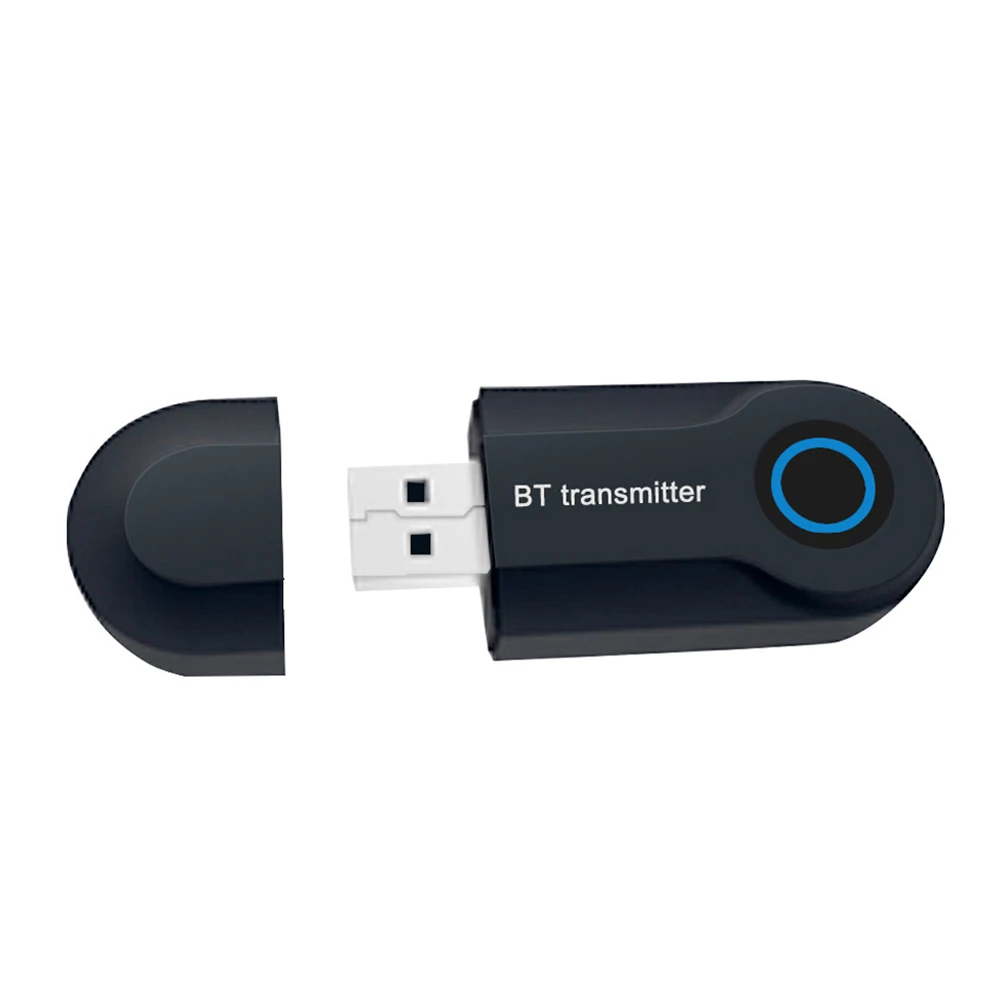 

Wireless 3.5Mm Usb Powered Compact Aux For Headphones Stereo Mp3 Mp4 Audio Transmitter Transmitter For