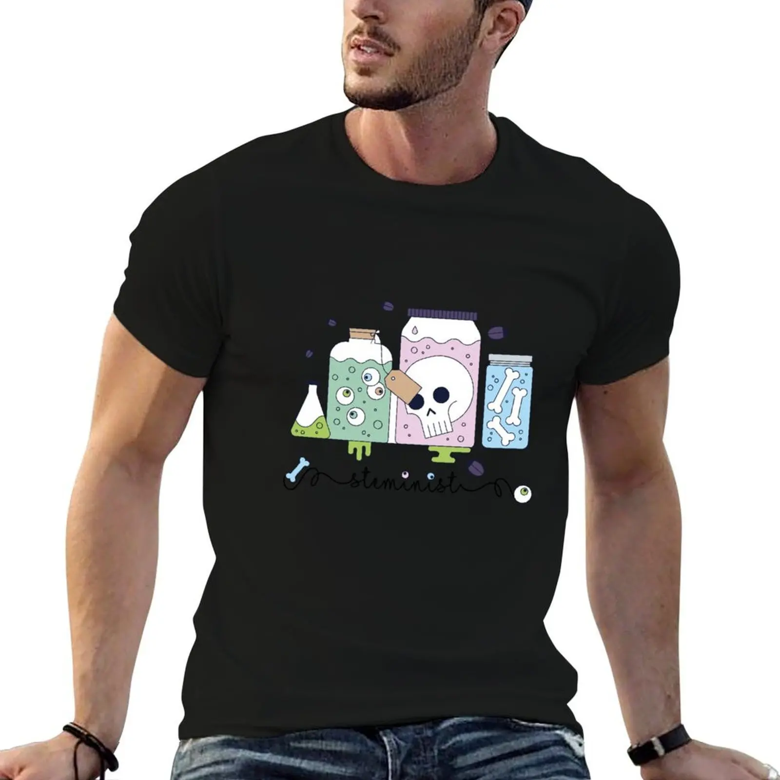 

steminist women in stem science T-Shirt man t shirt luxury t shirts for man slim fit t shirts cotton 100% T-shirt